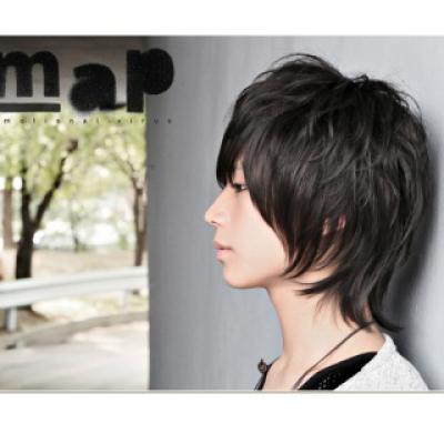 男发 蓬松短发 帅气男假发 仿真时尚假发