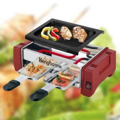 电热烧烤炉家用大号 室内无烟烧烤 韩式烤肉炉